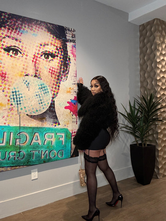 Cropped Mongolia Fur Jacket