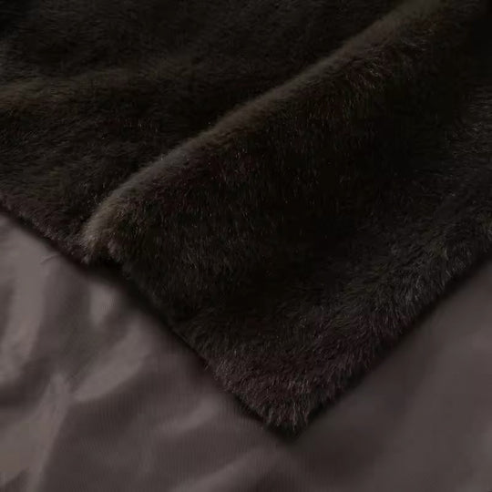 Luxe Sleeveless Faux Fur Vest