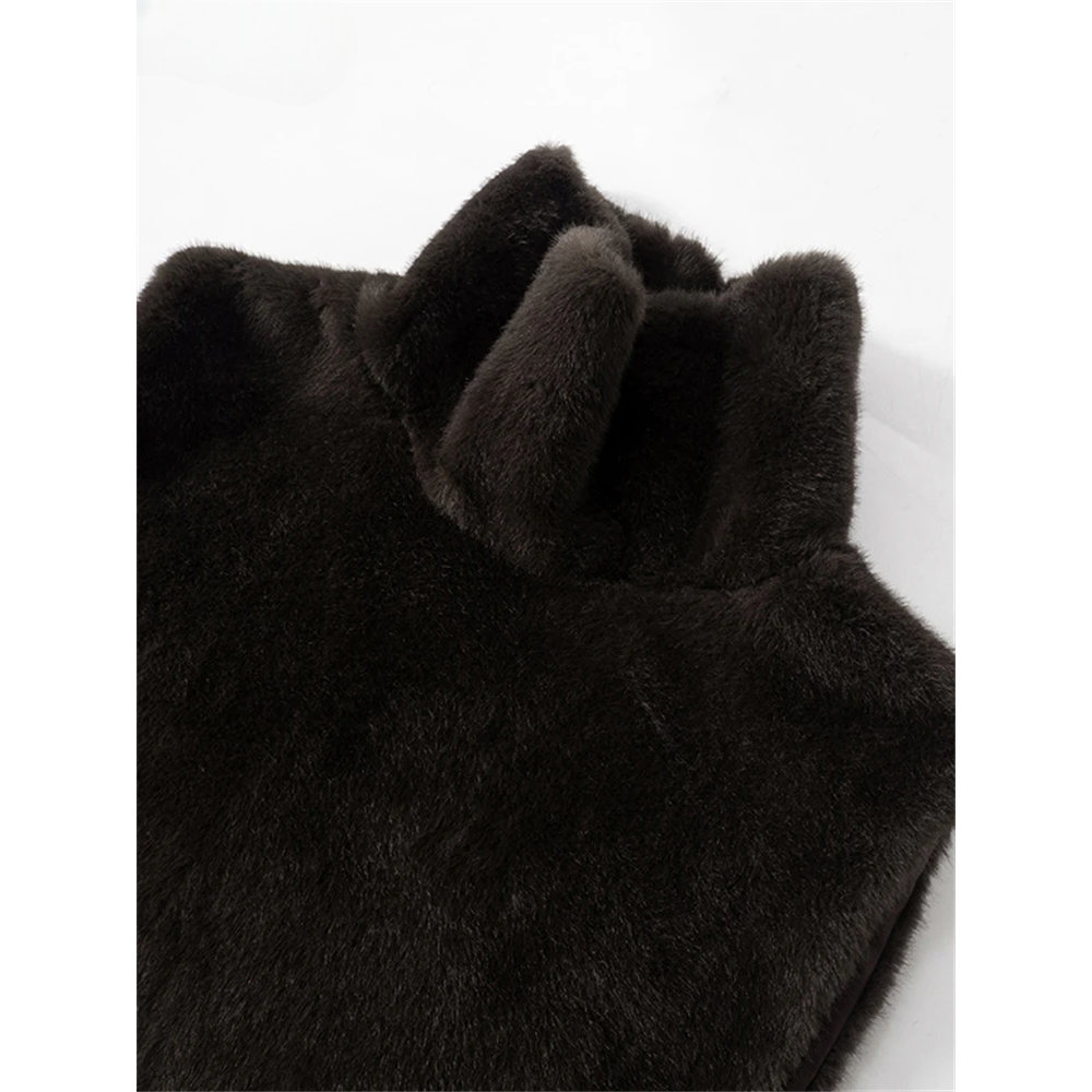 Luxe Sleeveless Faux Fur Vest