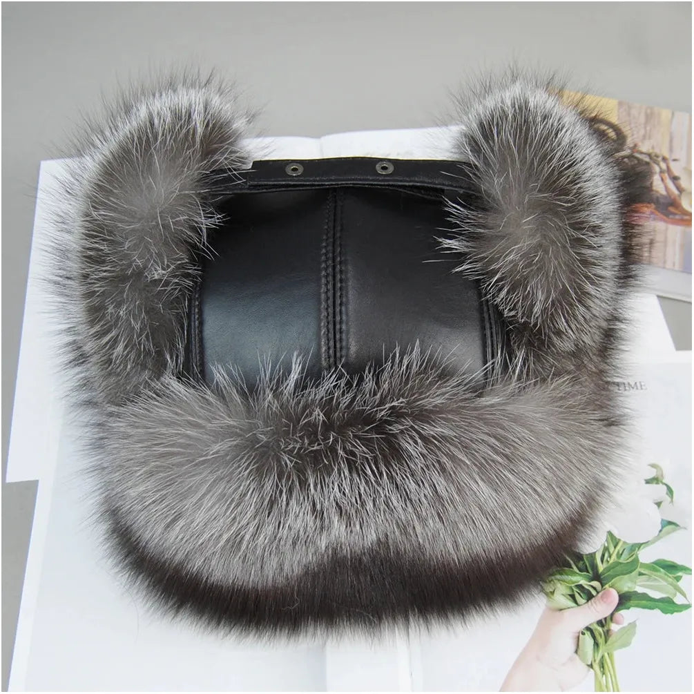 Arctic Luxe Bomber Hat