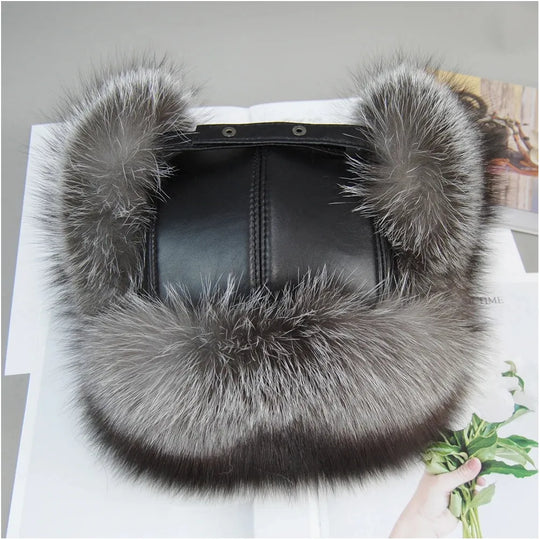 Arctic Luxe Bomber Hat