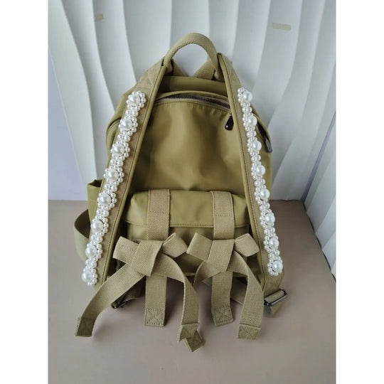 Bow Behavior Beaded Backpack