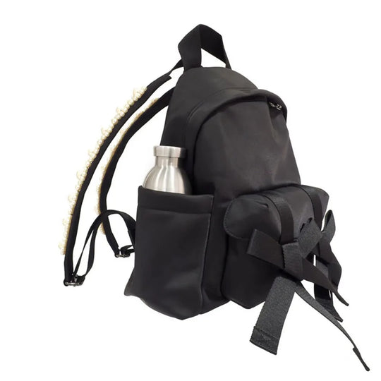 Bow Behavior Beaded Backpack