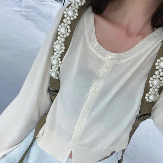 Bow Behavior Beaded Backpack