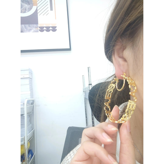 Signature Glam Hoops